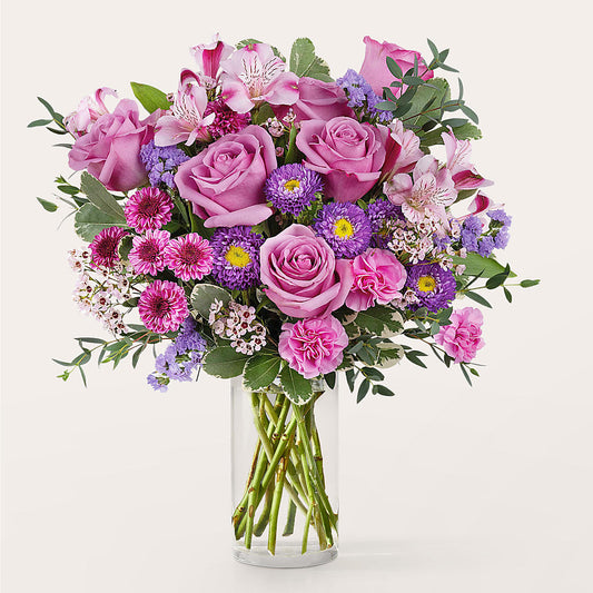 Fanciful Blossoms Bouquet –  White Lilies N Paradise, Kokomo IN