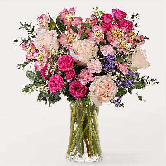 A La Mode Bouquet –  White Lilies N Paradise, Kokomo IN