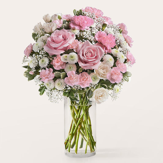 Vintage Glamour Bouquet –  White Lilies N Paradise, Kokomo IN