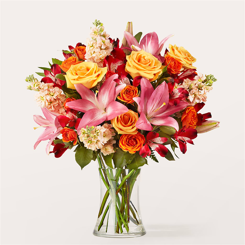 Full Heart Bouquet –  White Lilies N Paradise, Kokomo IN