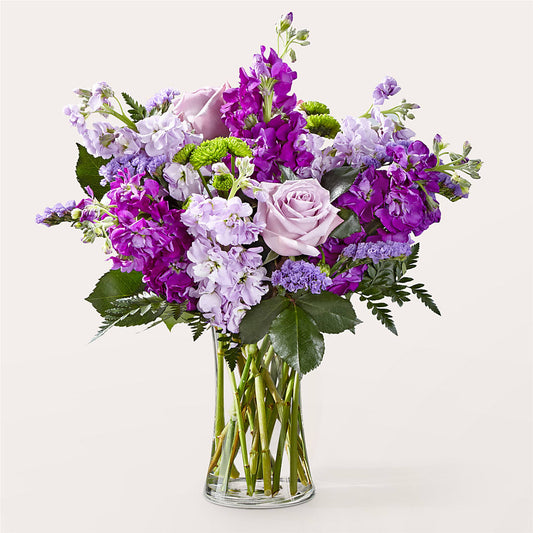 Grapeful Bouquet –  White Lilies N Paradise, Kokomo IN