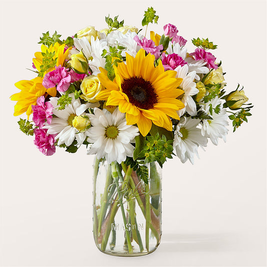 Aglow Bouquet –  White Lilies N Paradise, Kokomo IN