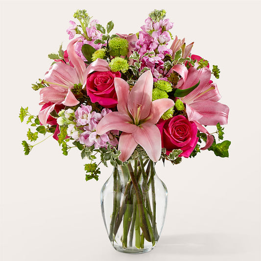 Cross My Heart Bouquet –  White Lilies N Paradise, Kokomo IN