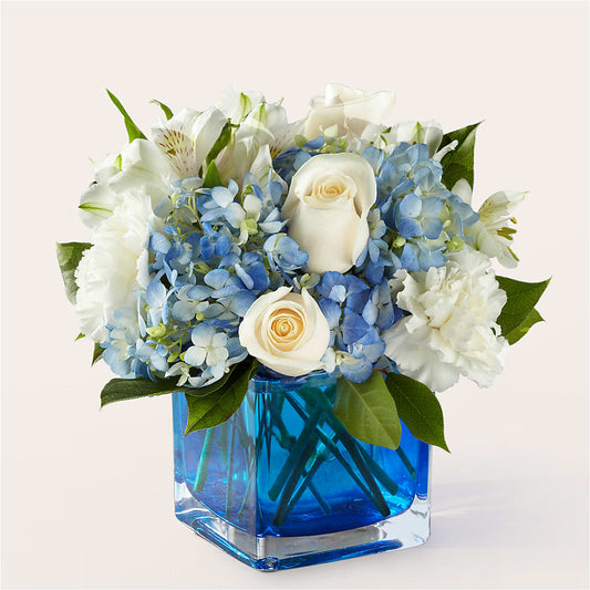 Soothing Waters Bouquet –  White Lilies N Paradise, Kokomo IN
