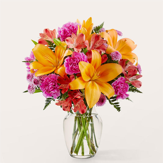 Entranced Bouquet –  White Lilies N Paradise, Kokomo IN