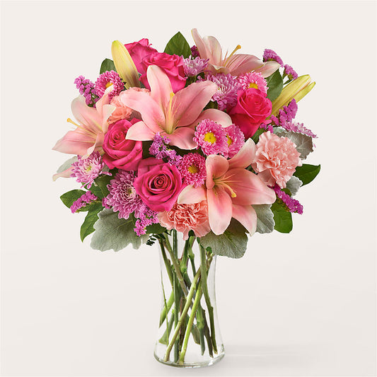 Dream Come True Bouquet –  White Lilies N Paradise, Kokomo IN
