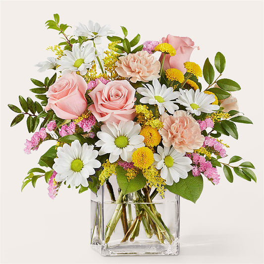 Country Cottage Bouquet –  White Lilies N Paradise, Kokomo IN