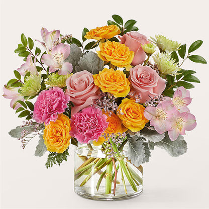 Mai Tai Bouquet –  White Lilies N Paradise, Kokomo IN