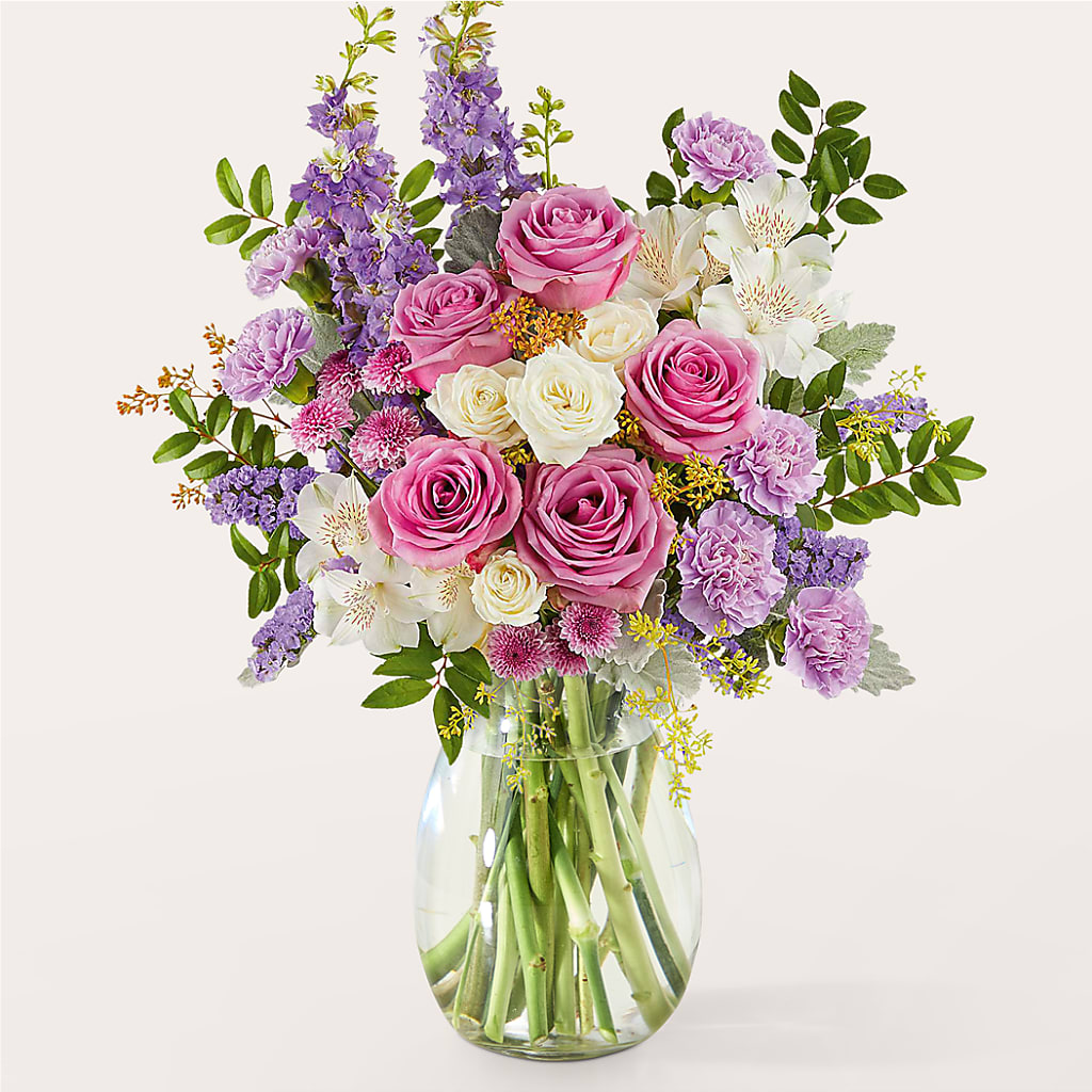 Lucky Me Bouquet –  White Lilies N Paradise, Kokomo IN