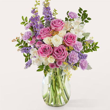 Lucky Me Bouquet –  White Lilies N Paradise, Kokomo IN