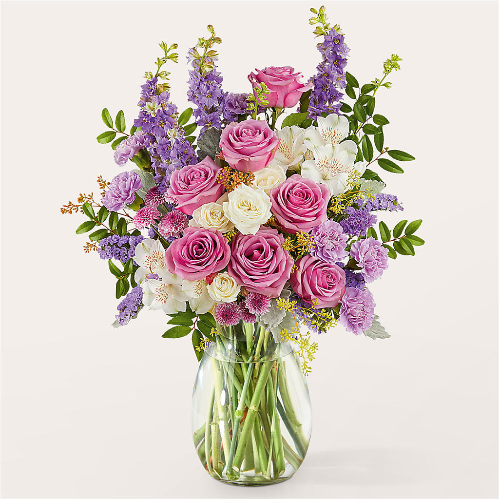 Lucky Me Bouquet –  White Lilies N Paradise, Kokomo IN
