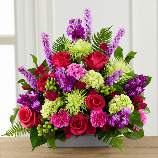 Warm Embrace Arrangement –  White Lilies N Paradise, Kokomo IN