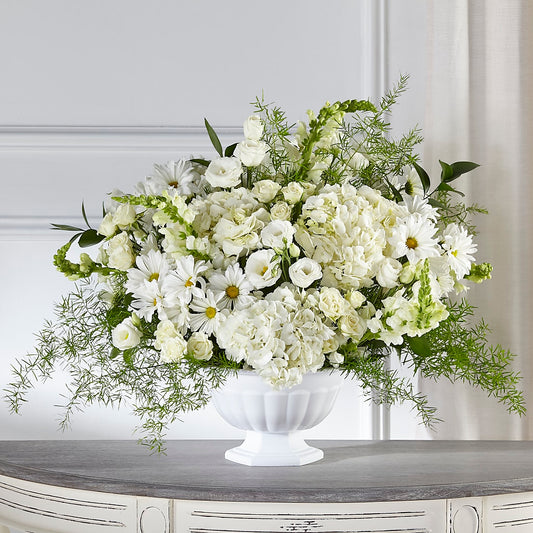 Love & Compassion Arrangement –  White Lilies N Paradise, Kokomo IN
