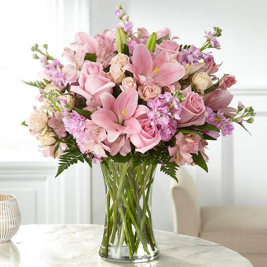 Wishes & Blessings Bouquet –  White Lilies N Paradise, Kokomo IN