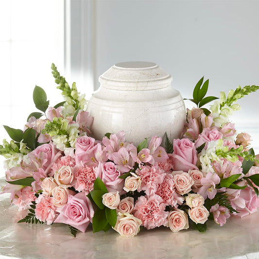 Blooms of Hope Cremation Adornment –  White Lilies N Paradise, Kokomo IN