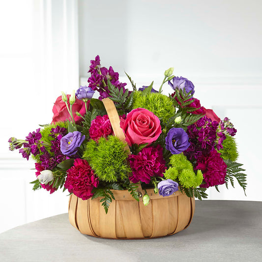 Serene Sanctuary Basket –  White Lilies N Paradise, Kokomo IN