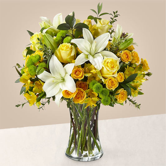 Hope & Serenity Bouquet –  White Lilies N Paradise, Kokomo IN