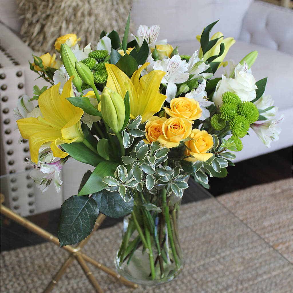 Hope & Serenity Bouquet –  White Lilies N Paradise, Kokomo IN