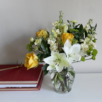 Hope & Serenity Bouquet –  White Lilies N Paradise, Kokomo IN