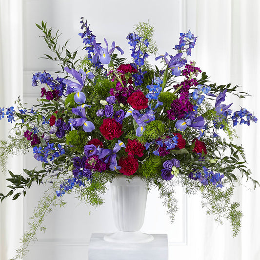 Memorial of Life Arrangement –  White Lilies N Paradise, Kokomo IN