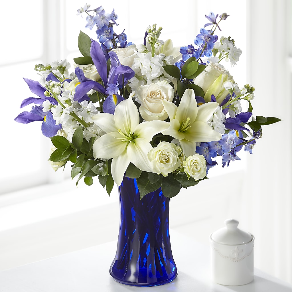 white lilies in paradise kokomo Calming Comfort Bouquet