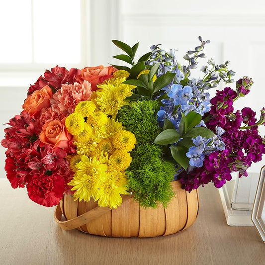 Prideful Basket –  White Lilies N Paradise, Kokomo IN