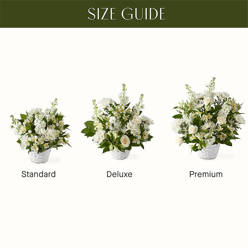 Eternal Affection Arrangement –  White Lilies N Paradise, Kokomo IN