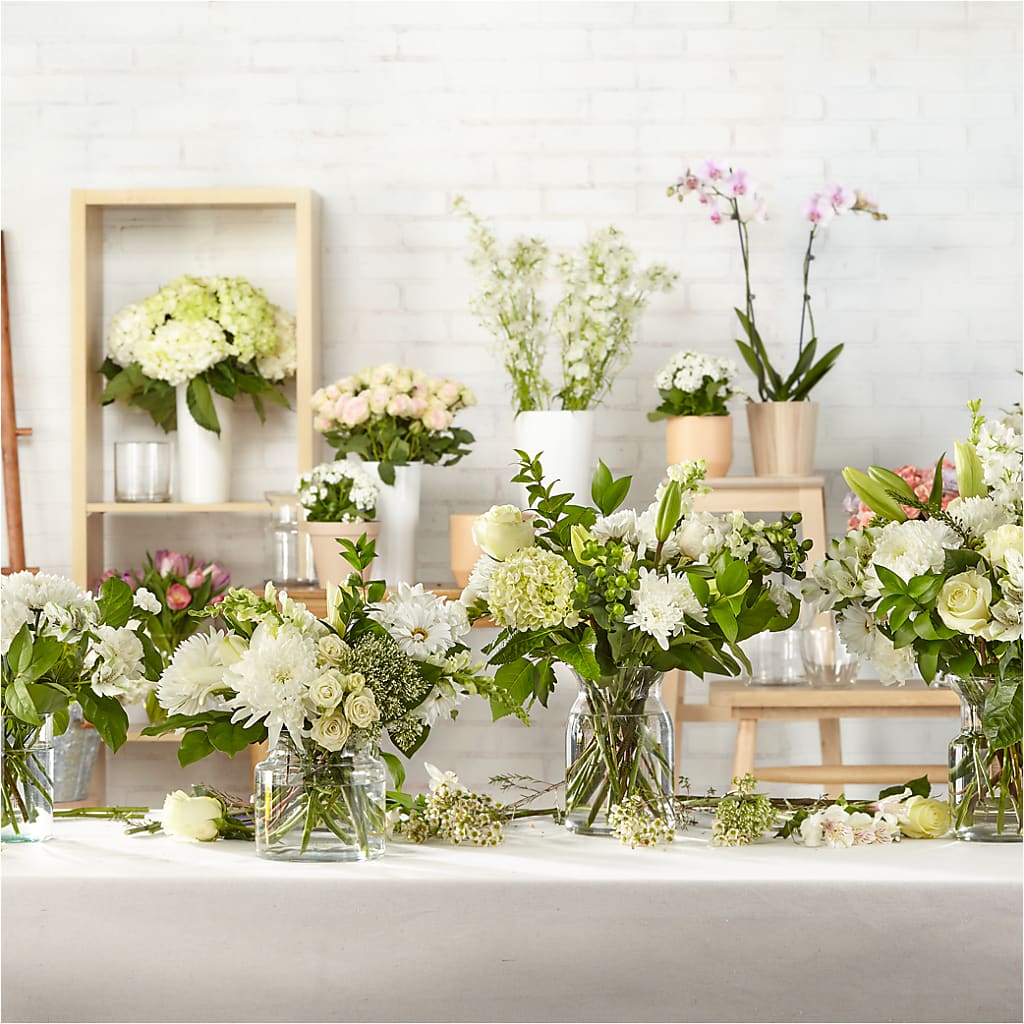 Classic Ivory – A Florist Original –  White Lilies N Paradise, Kokomo IN