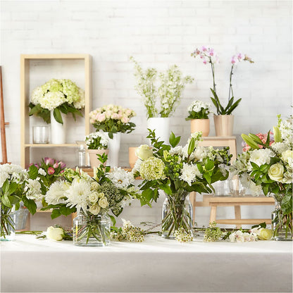 Classic Ivory – A Florist Original –  White Lilies N Paradise, Kokomo IN