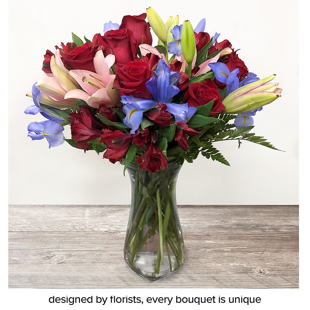 Truly Stunning Bouquet –  White Lilies N Paradise, Kokomo IN