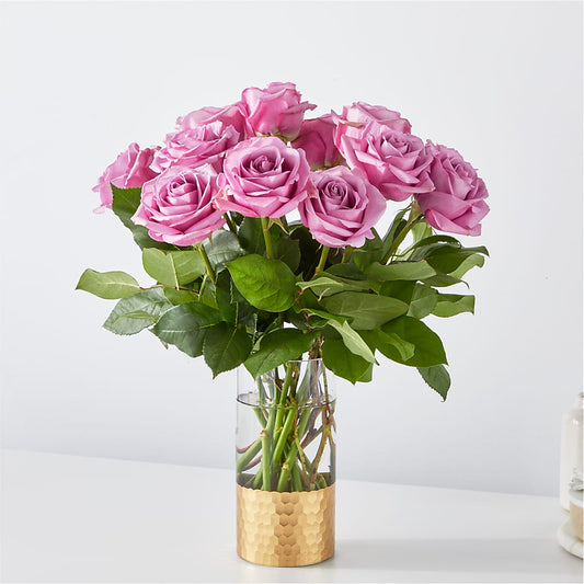 Secret Admirer Lavender Rose Bouquet –  White Lilies N Paradise, Kokomo IN