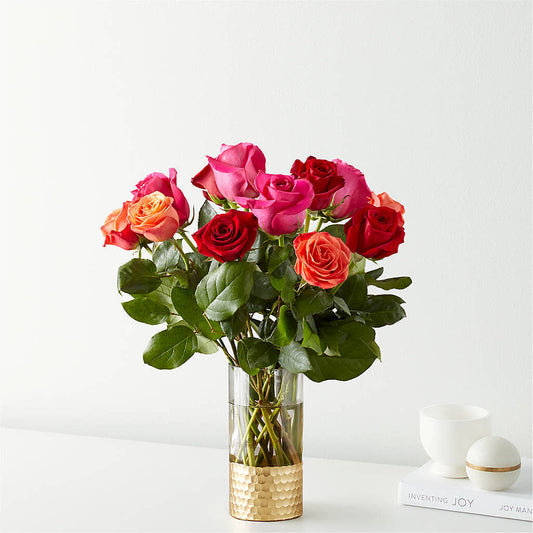 Ever After Rose Bouquet –  White Lilies N Paradise, Kokomo IN