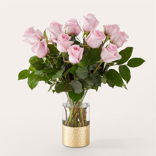 Picture Perfect Pink Rose Bouquet –  White Lilies N Paradise, Kokomo IN