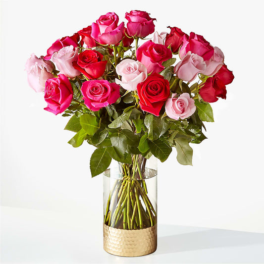 Love Notes Rose Bouquet –  White Lilies N Paradise, Kokomo IN