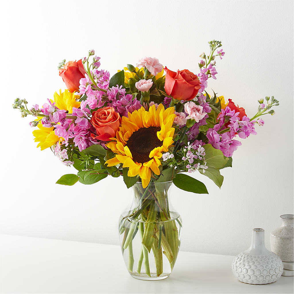 Yellow Brick Road Bouquet –  White Lilies N Paradise, Kokomo IN