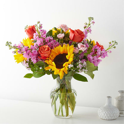 Yellow Brick Road Bouquet –  White Lilies N Paradise, Kokomo IN