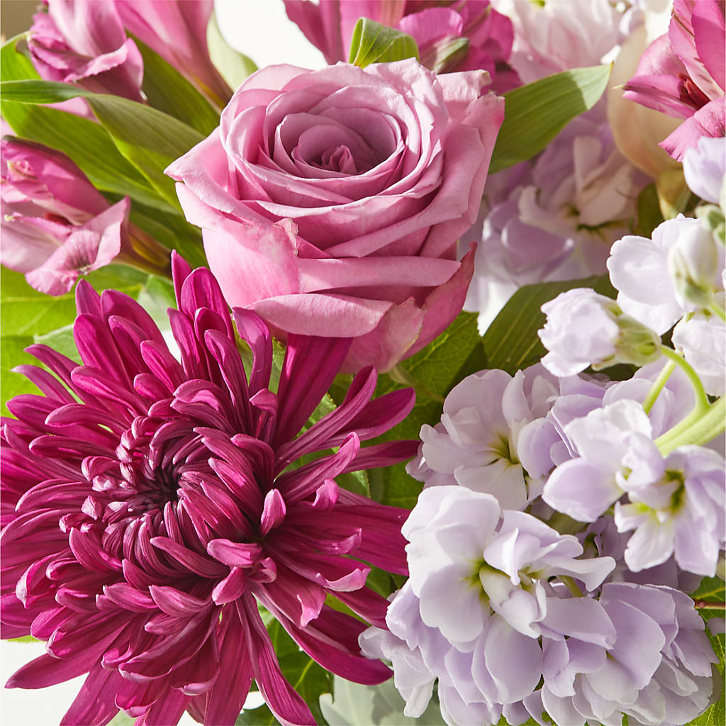 Amethyst Dreams Bouquet –  White Lilies N Paradise, Kokomo IN