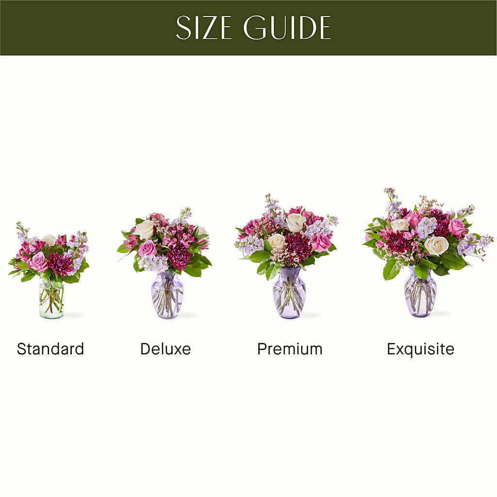 Amethyst Dreams Bouquet –  White Lilies N Paradise, Kokomo IN