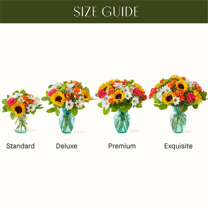 Sun-drenched Blooms Bouquet –  White Lilies N Paradise, Kokomo IN