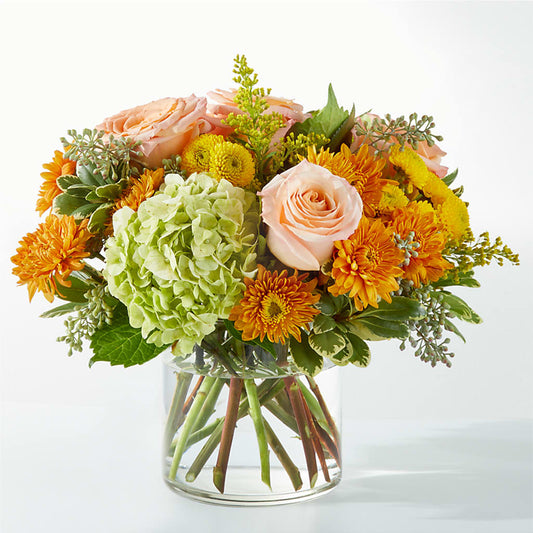 Fall Foliage Bouquet –  White Lilies N Paradise, Kokomo IN