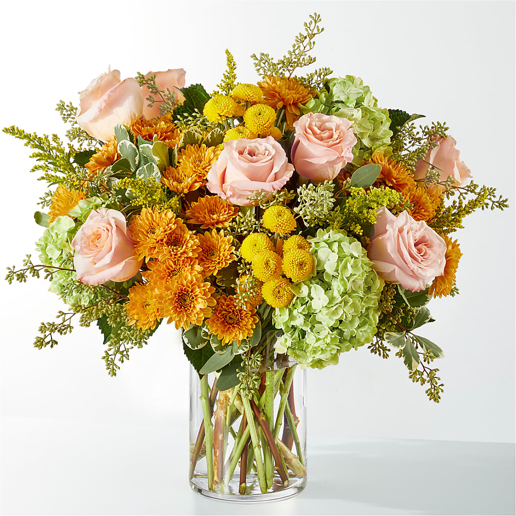 Fall Foliage Bouquet –  White Lilies N Paradise, Kokomo IN