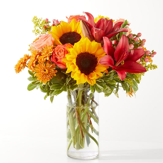 Acorn Lane Bouquet –  White Lilies N Paradise, Kokomo IN