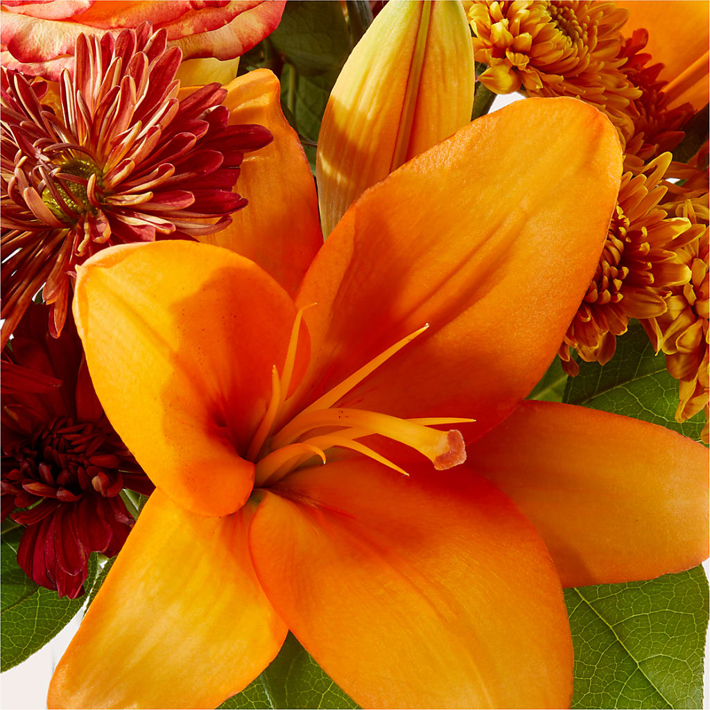 Autumnal Aroma Bouquet –  White Lilies N Paradise, Kokomo IN