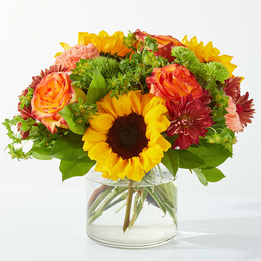 Harvest Festival Bouquet –  White Lilies N Paradise, Kokomo IN