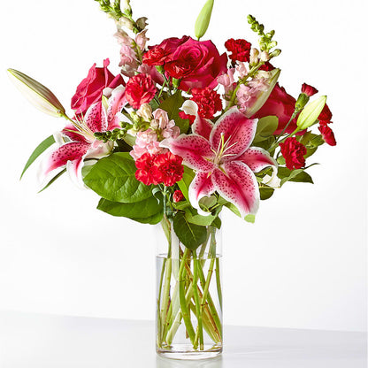 Love at First Sight Bouquet –  White Lilies N Paradise, Kokomo IN