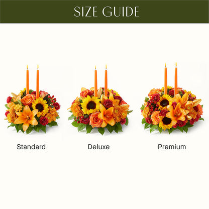 Grateful Centerpiece –  White Lilies N Paradise, Kokomo IN