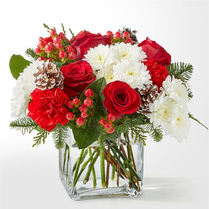 Snow Angel Bouquet –  White Lilies N Paradise, Kokomo IN