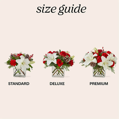Glistening Icicles Bouquet –  White Lilies N Paradise, Kokomo IN