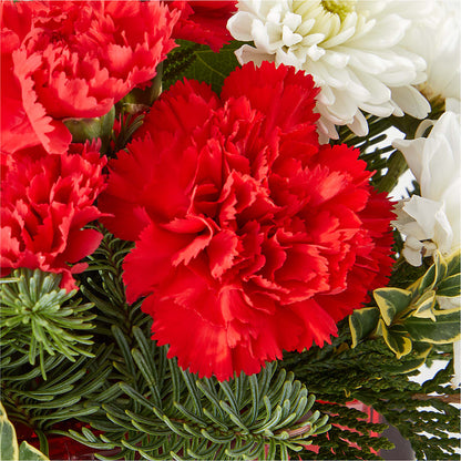 Christmas Market Bouquet –  White Lilies N Paradise, Kokomo IN