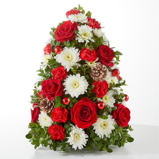Let It Snow Tree –  White Lilies N Paradise, Kokomo IN